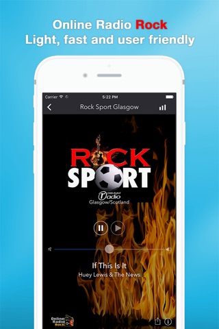 Online Radio Rock - The best World sta-s for free! Classic, Hard,  Alternative, Pop, Glam and Rock & Roll are there! screenshot 2
