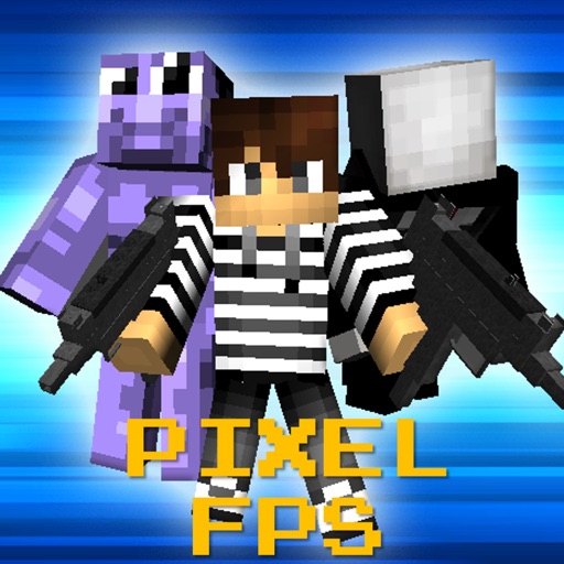 Pixel FPS - FPS Adventure Mine Block Mini Game Edition