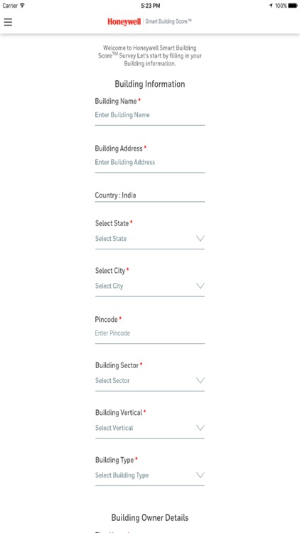 Honeywell Smart Building Score