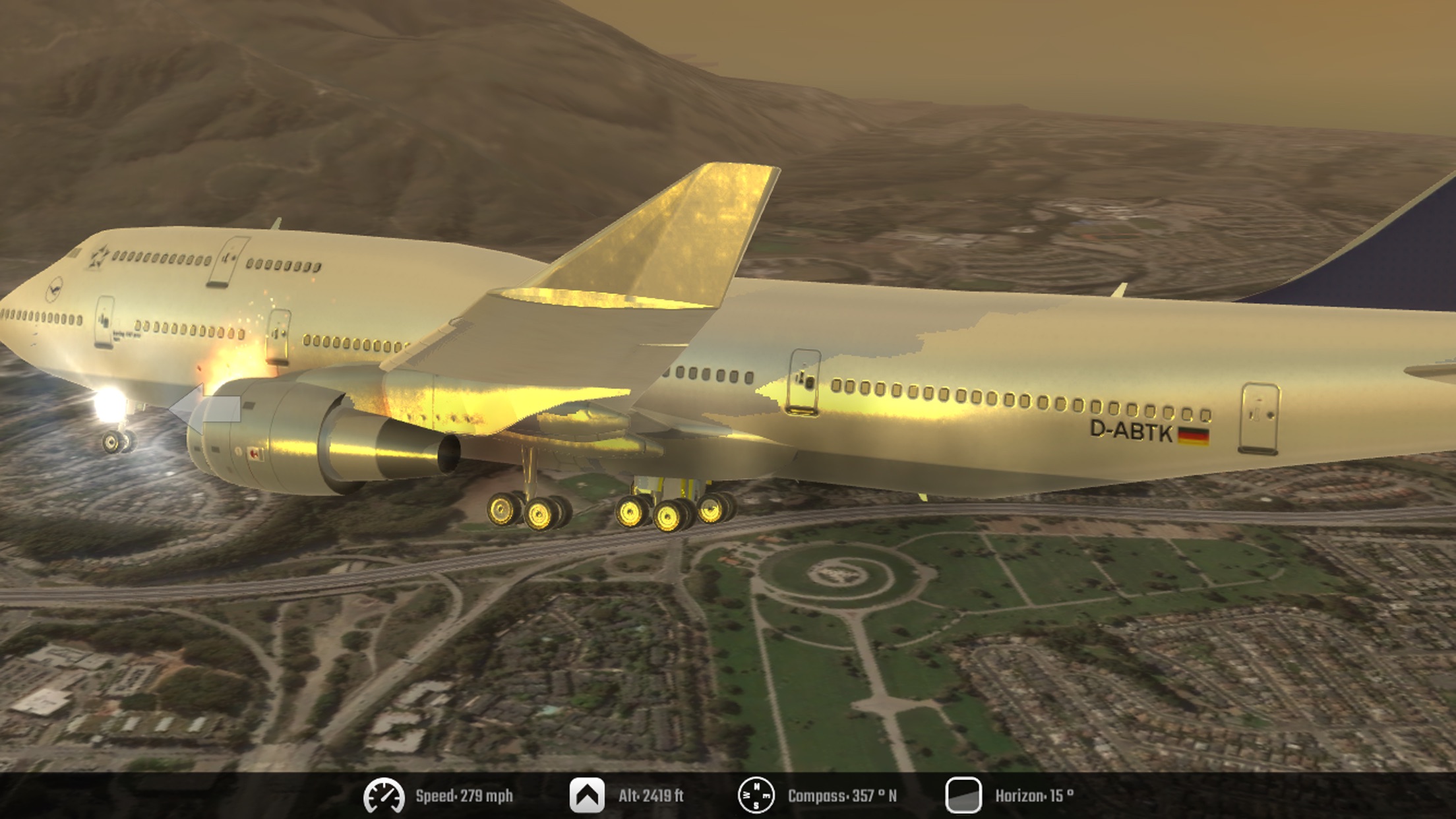 Screenshot do app Flight Unlimited X