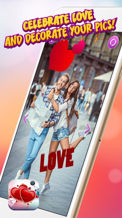 Romantic Love Stickers – Decorate Pics with Cute Frame.s and Sticker Art in Girly Photo-Booth