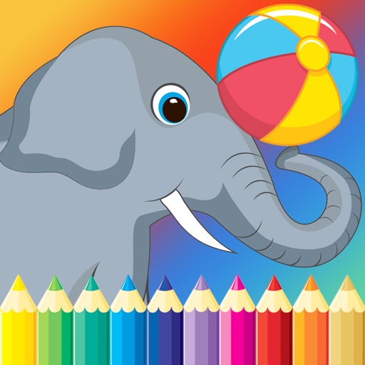 Circus Coloring Book for Kids - Toddlers drawing free games