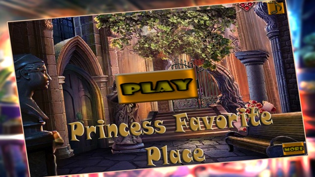 Princess Favorite Place Hidden Object