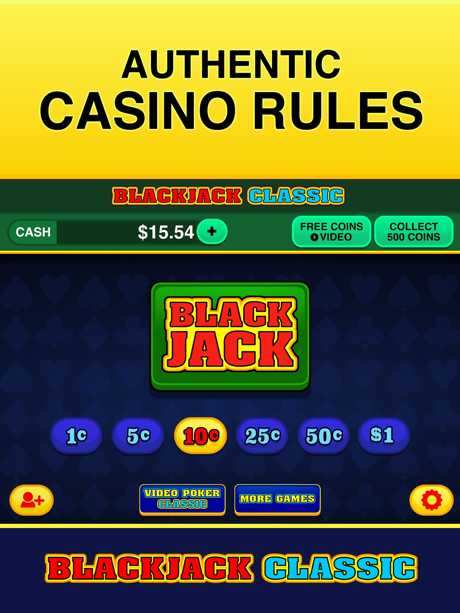 Cheats for Blackjack Classic