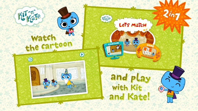 Kit^n^Kate Let's Match screenshot-3