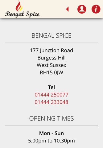 Bengal Spice Burgess Hill screenshot 3