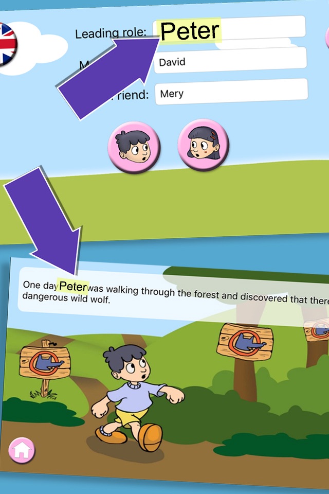 Tu historia con los tres cerditos – cuento interactivo para niños screenshot 3