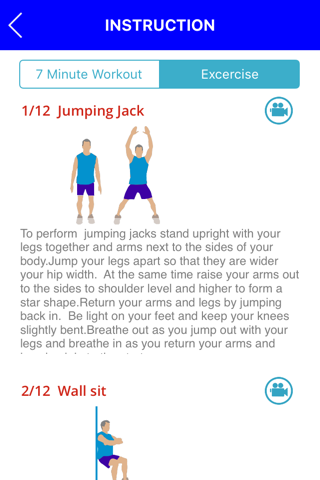 Daily Workout - 7 Minute High Extensive Exercise screenshot 4