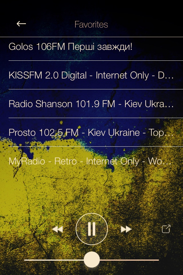 Ukrainian MUSIC Online Radio screenshot 4
