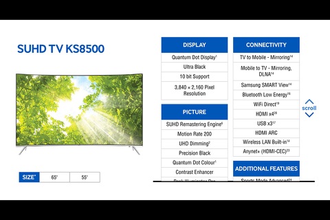 Samsung TV/AV Range 2016 screenshot 2