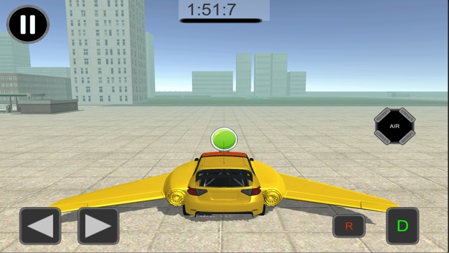 Futur Flying Car Racing : Free Play Flight Simulation(圖4)-速報App