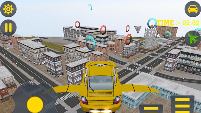 Taxi Car Flying Simulator(圖3)-速報App