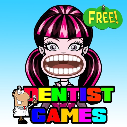 High Girl Doctor Dentist Games Kids Free Icon