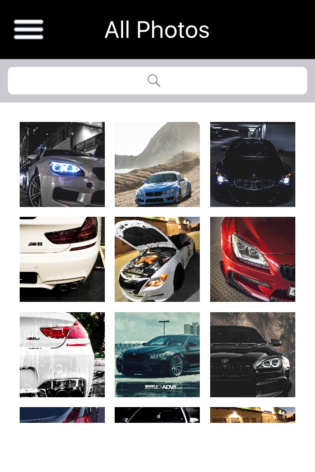 HD Car Wallpapers - BMW M6 Edition screenshot 2