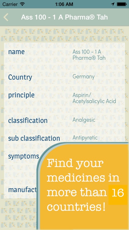 Find My Medicine | Find the equivalent of your drug when travelling