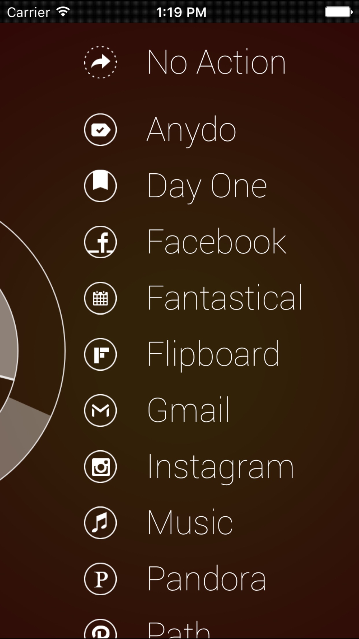 Screenshot do app Start by Tack