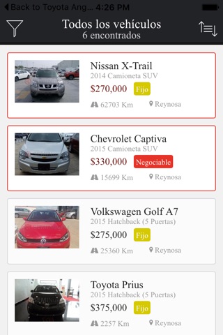 Toyota Reynosa screenshot 3