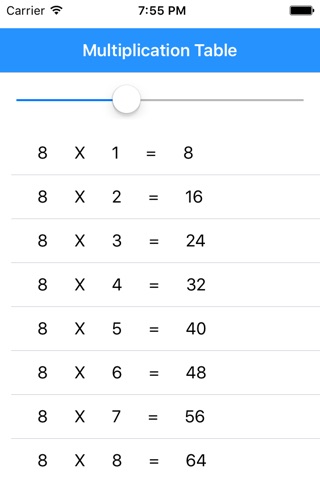 Easy Multiplication Table screenshot 3