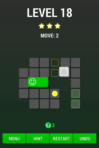 Move on Green - logic puzzle game screenshot 3