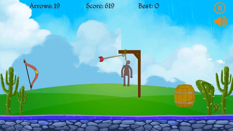 Bow & Arrow Bird & Balloon Hunter : Shoot Apple & Rescue Hangman screenshot-4