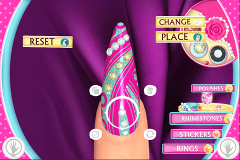 3D Nail Salon: Fancy Nails Spa Game for Girls to Make Cute Nail Designs screenshot 4