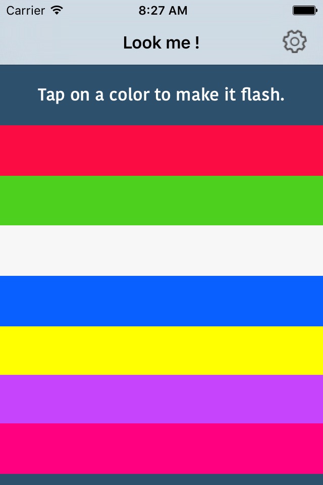 Look at me with Color beacon strobe light in rave party screenshot 2