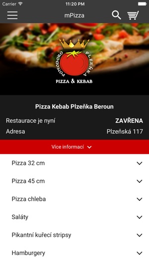 Pizza Kebab Plzeňka