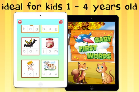 Baby First Words - Early Reading Words Flash Cards screenshot 3