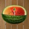 We test our watermelons before we buy them