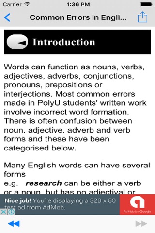 Common Errors in English - Improve Your English Grammar Vocabulary & Spellings screenshot 2