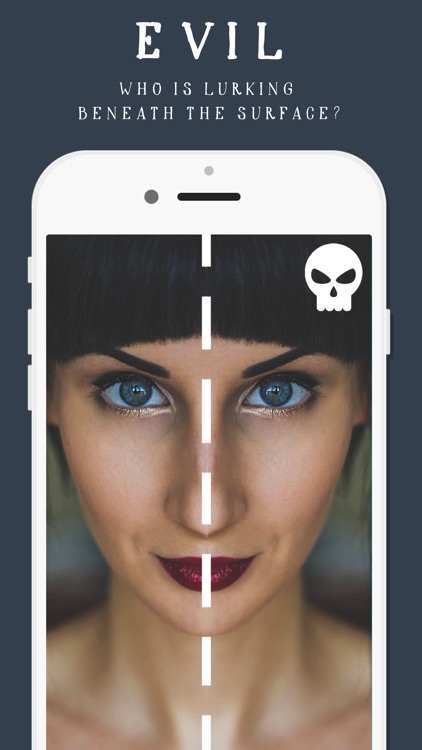 Evil Twin: pic effects filter using friends' photos and my spooky selfies!