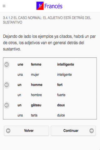 Aprende Francés screenshot 3