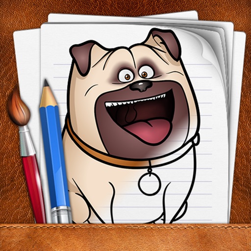 Draw And Paint Secret Life Of Pets Edition icon