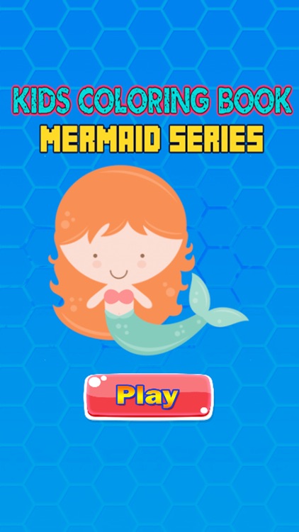 Mermaid Princess Coloring Pages Kids Painting Game