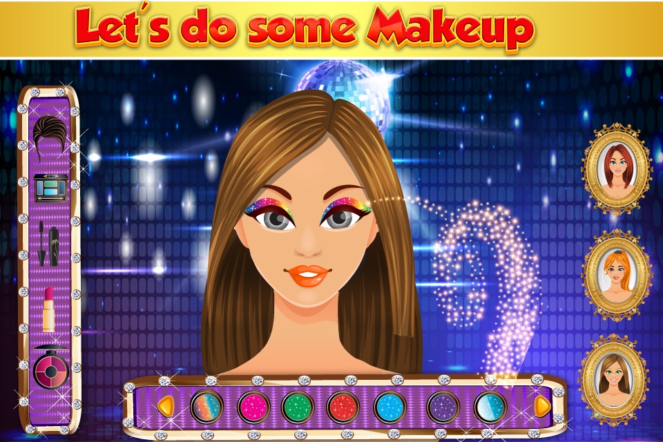 Party Dressup:Free Fashion Salon game for girls screenshot 2