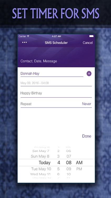 Sms Timer - Schedule Your Sms To Text in Specific Time