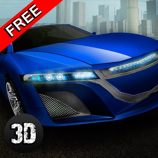 Illegal City Drag Racing 3D Icon