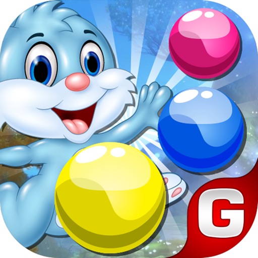 Bubble Shooter Bunny Easter Match 3 Game iOS App