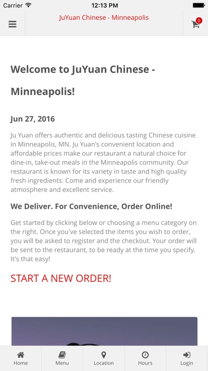 Ju Yuan Chinese Restaurant - Minneapolis Online Ordering