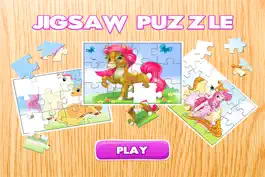 Game screenshot Horse Puzzle Games Free - Pony Jigsaw Puzzles for Kids and Toddler - Preschool Learning Games mod apk