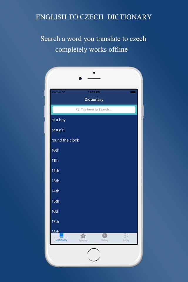 English-Czech Offline Dictionary Free screenshot 2