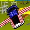 American Fast Furious Flying car Stunt