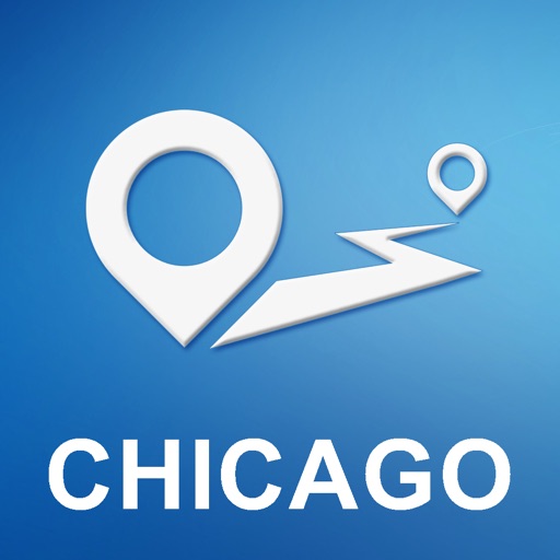 Chicago, IL Offline GPS Navigation & Maps icon
