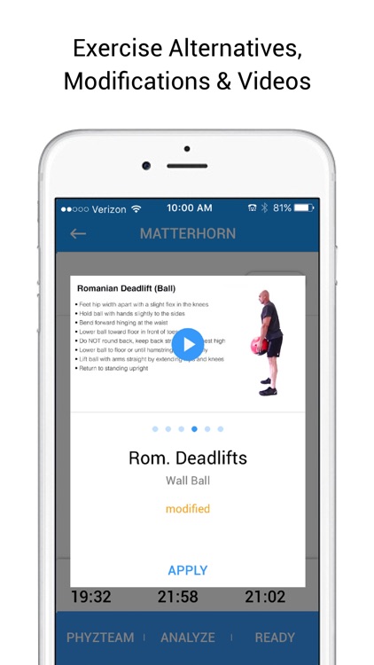Phyzseek: High Intensity Training HIIT Fitness App