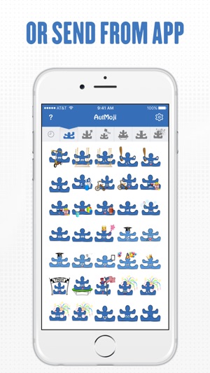 AutMoji - The World's First Autism Awareness Emoji(圖3)-速報App