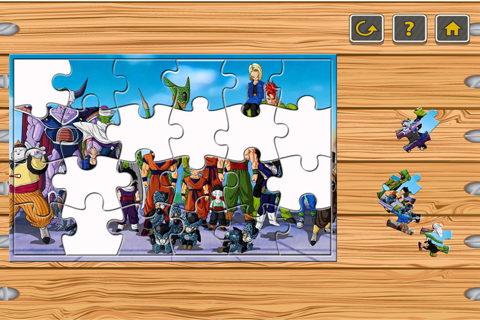 Dragon Battle Cartoon Jigsaw Puzzles Box Games - Brain Training Free For Kids and Kindergarten screenshot 2