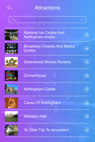 Nottingham Tourism Guide screenshot 3
