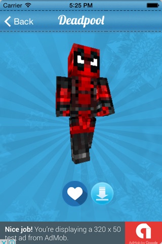 Superhero Skins for Minecraft PE Free screenshot 4