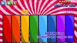 Game screenshot DoReMi Piano For Kids hack