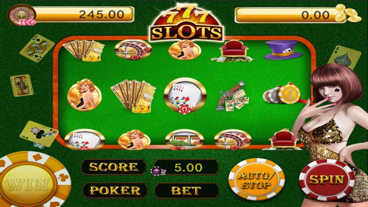 Slots™ - Bonanza Slot Machine - Nostalgic 777 High Roller Slot & Video Poker